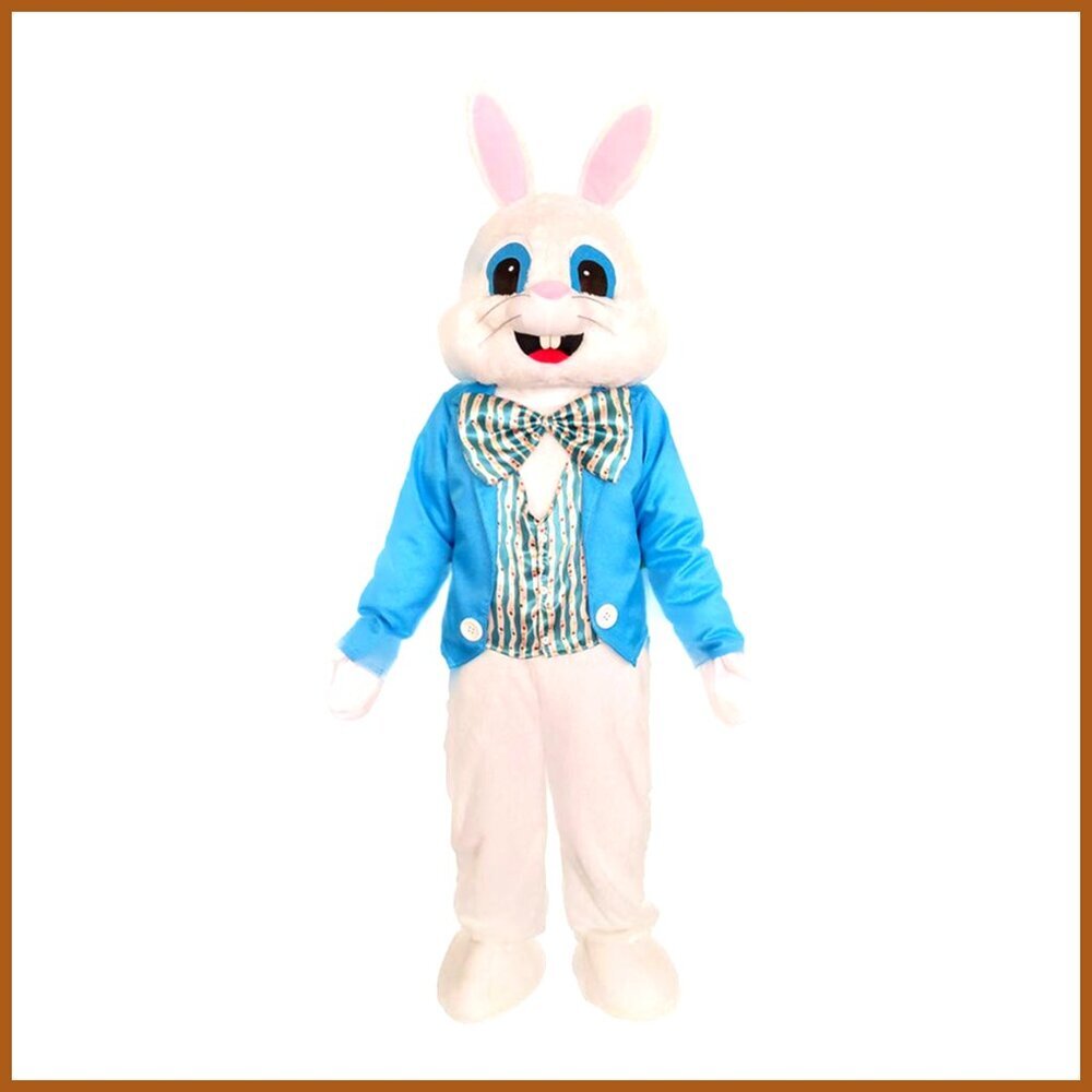 Plush Bunny Costume Adult Full Body Halloween Easter Cosplay